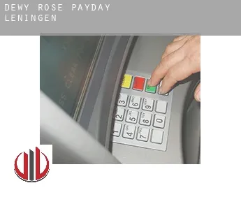 Dewy Rose  payday leningen