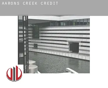 Aarons Creek  credit
