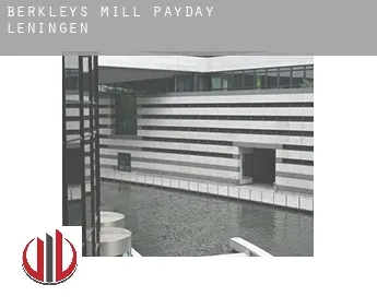 Berkleys Mill  payday leningen