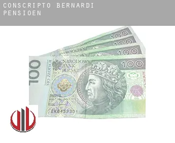 Conscripto Bernardi  pensioen