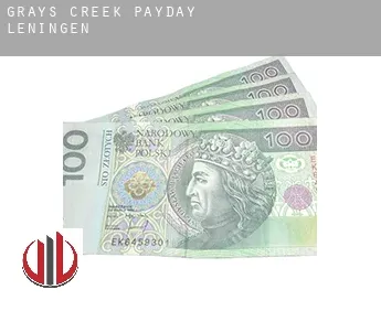 Grays Creek  payday leningen