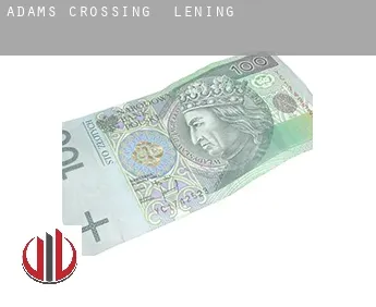 Adams Crossing  lening