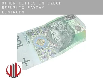 Other cities in Czech Republic  payday leningen