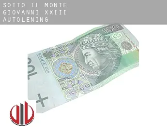 Sotto il Monte Giovanni XXIII  autolening