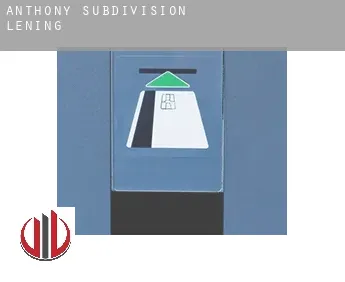 Anthony Subdivision  lening