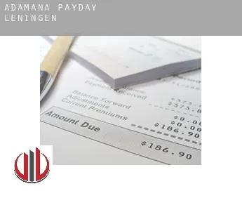 Adamana  payday leningen