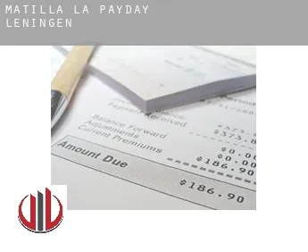 Matilla (La)  payday leningen