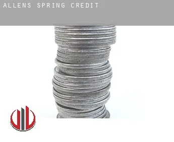 Allens Spring  credit
