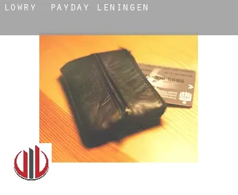 Lowry  payday leningen