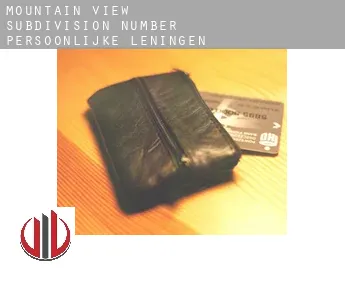 Mountain View Subdivision Number 11  persoonlijke leningen