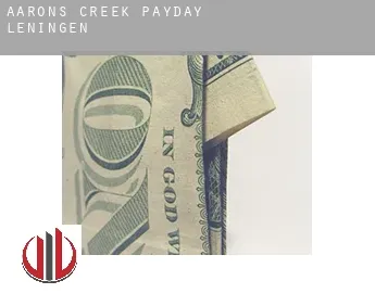 Aarons Creek  payday leningen