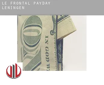 Le Frontal  payday leningen