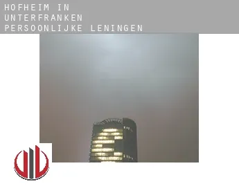 Hofheim in Unterfranken  persoonlijke leningen