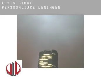 Lewis Store persoonlijke leningen