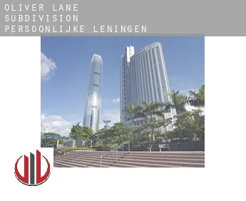 Oliver Lane Subdivision  persoonlijke leningen