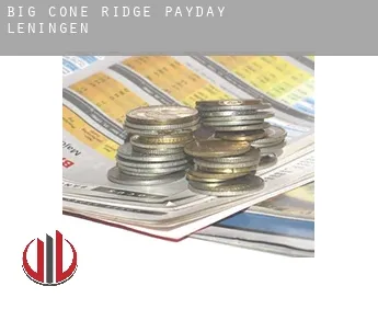 Big Cone Ridge  payday leningen