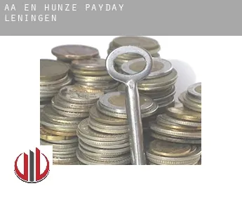 Aa en Hunze  payday leningen