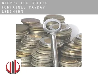 Bierry-les-Belles-Fontaines  payday leningen