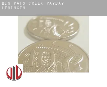 Big Pats Creek  payday leningen