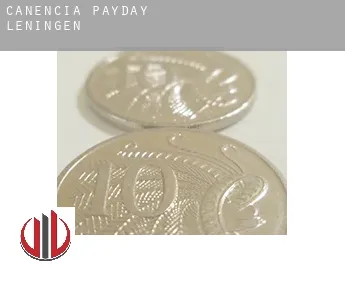 Canencia  payday leningen