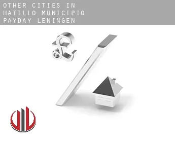 Other cities in Hatillo Municipio  payday leningen