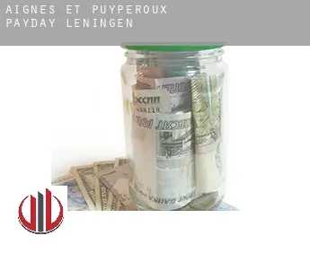 Aignes-et-Puypéroux  payday leningen