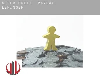 Alder Creek  payday leningen