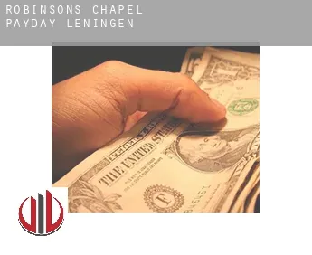 Robinsons Chapel  payday leningen