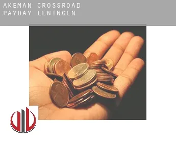 Akeman Crossroad  payday leningen