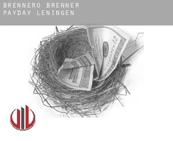 Brennero - Brenner  payday leningen