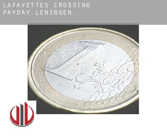 Lafayettes Crossing  payday leningen