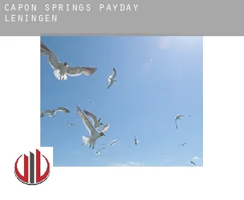Capon Springs  payday leningen