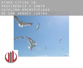 Other cities in Providencia y Santa Catalina, Archipielago de San Andres  lening