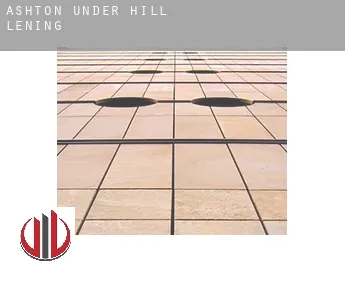Ashton under Hill  lening