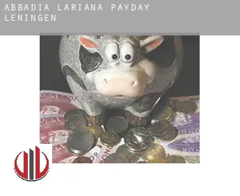 Abbadia Lariana  payday leningen