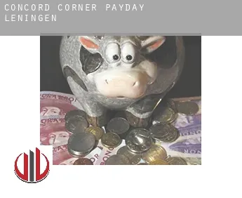 Concord Corner  payday leningen