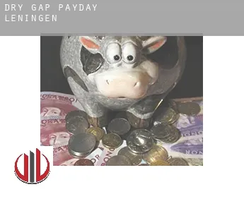 Dry Gap payday leningen