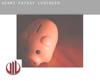 Adams  payday leningen