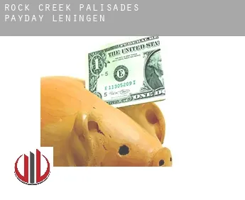 Rock Creek Palisades  payday leningen