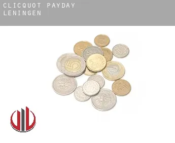 Clicquot  payday leningen