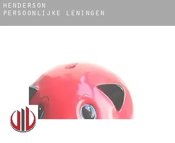 Henderson  persoonlijke leningen