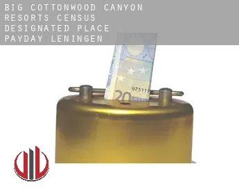Big Cottonwood Canyon Resorts  payday leningen