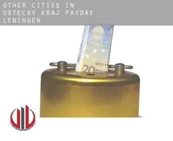 Other cities in Ustecky kraj payday leningen
