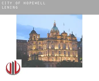 City of Hopewell  lening