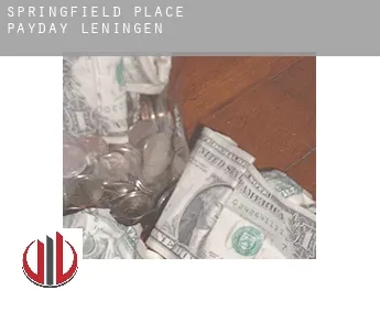 Springfield Place  payday leningen
