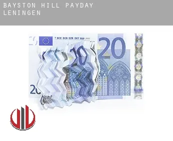 Bayston Hill  payday leningen