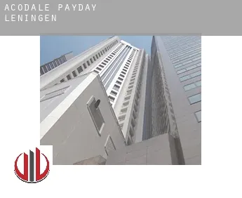 Acodale  payday leningen