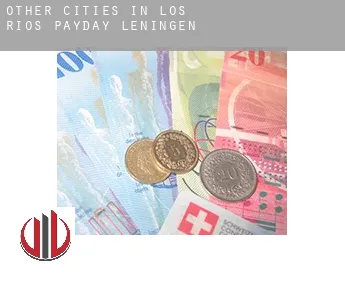 Other cities in Los Rios  payday leningen