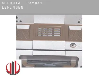 Acequia  payday leningen