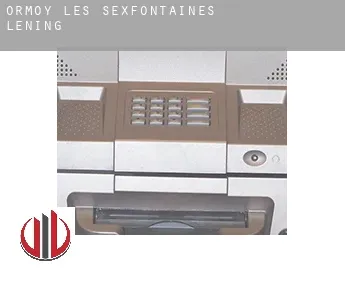 Ormoy-lès-Sexfontaines  lening